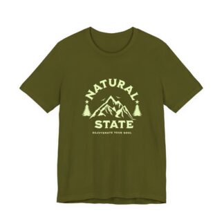 Natural State T-Shirt — Minimal Nature Graphic Tee