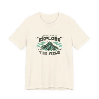 Explore the Wild Mountain T-Shirt — Adventure Graphic Tee